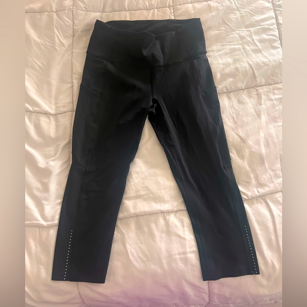 Lululemon Fast and free cropped leggings size 8
